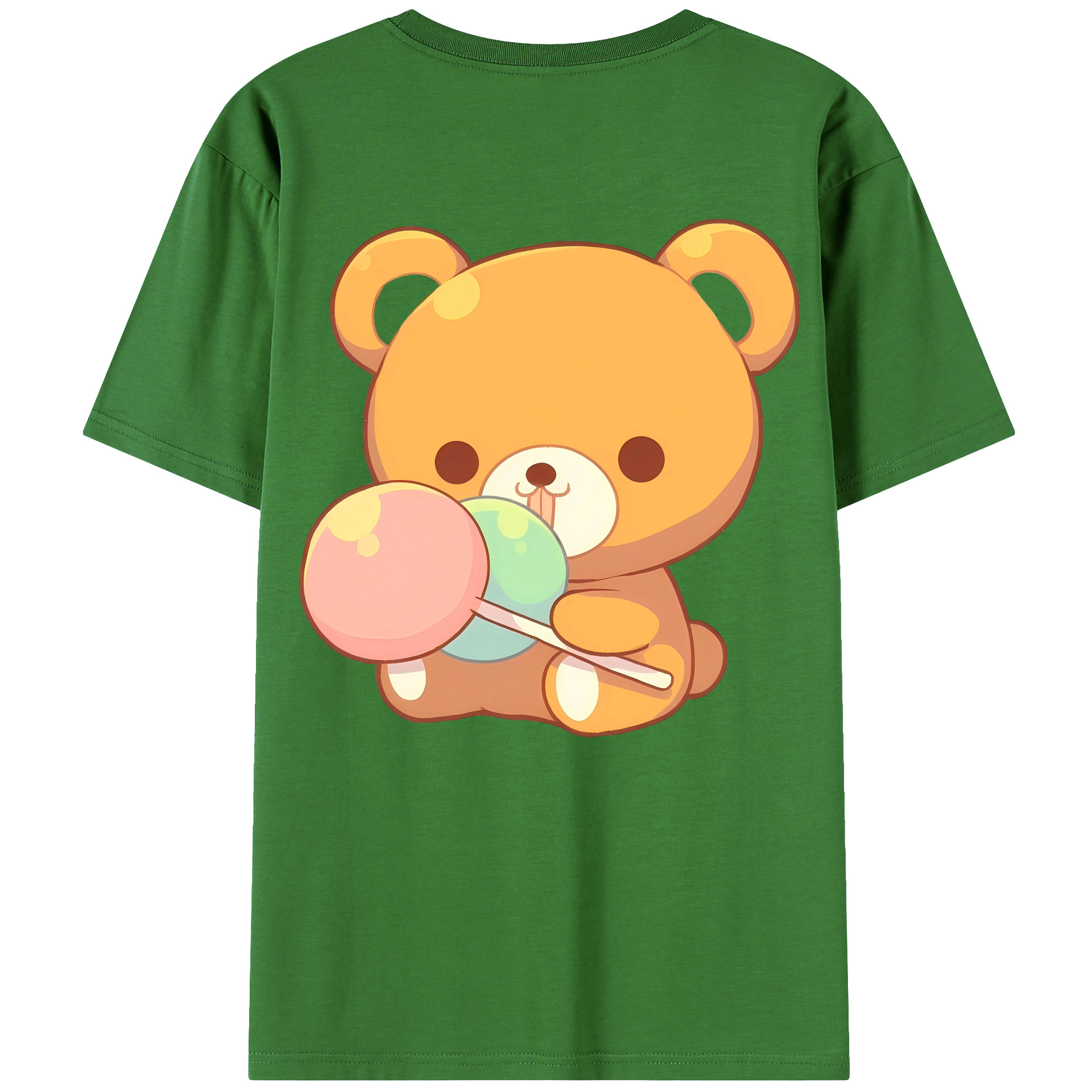 （画像用） リラックマ リラックマ キイロイトリ Rilakkuma Korilakkuma Kiiroitori レディース半袖Tシャツ(バックプリント)